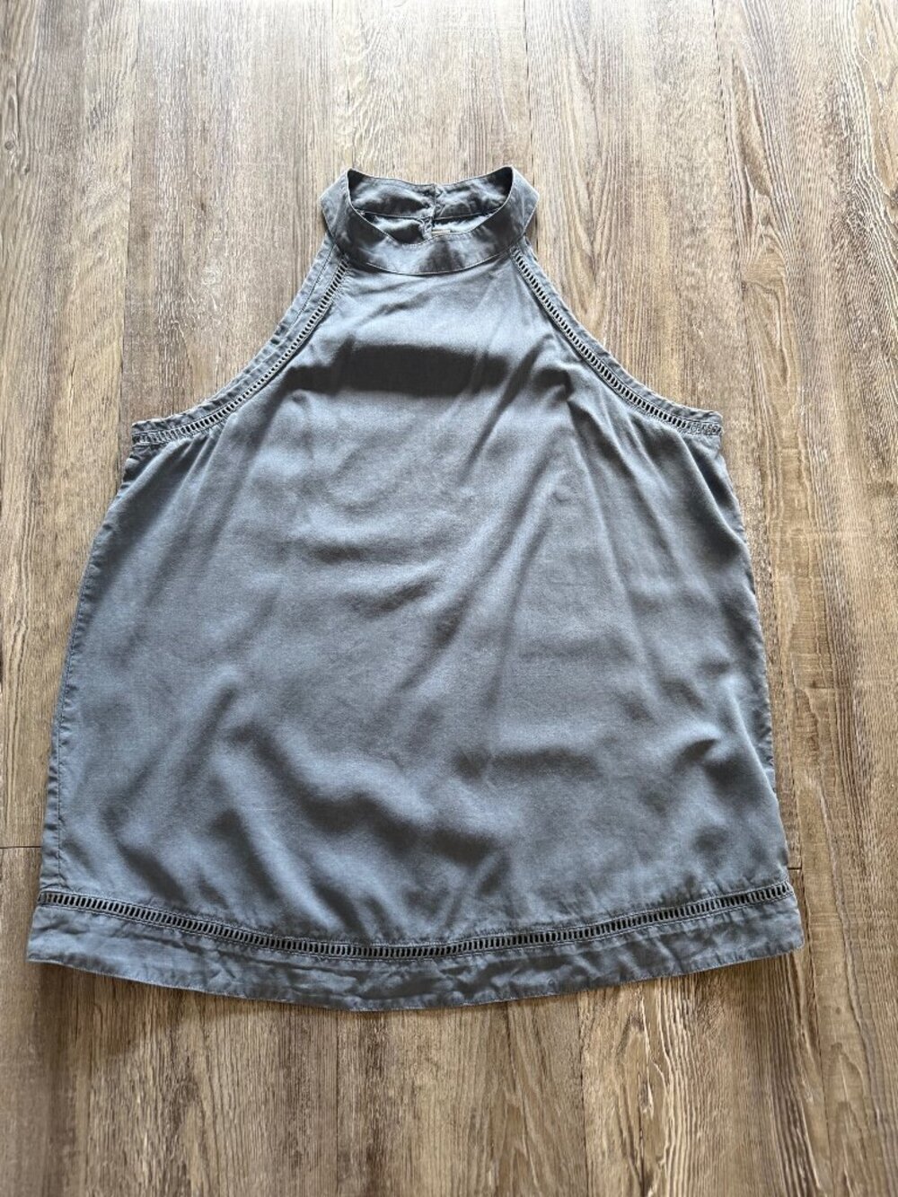 cloth & stone Gray High-Neck Tank Top